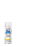 Rust-Oleum 12oz 2X Painter's Touch Ultra Cover Semi-Gloss Spray Paint Clear: Enamel Sealer for Interior & Exterior Surfaces