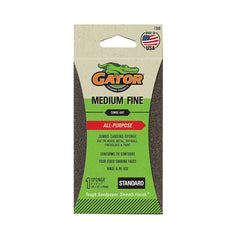Rust-Oleum Gator Sanding Sponge Med/Fine Grit: Sandpaper Block for Paint, Wood, Metal, Fiberglass, Drywall